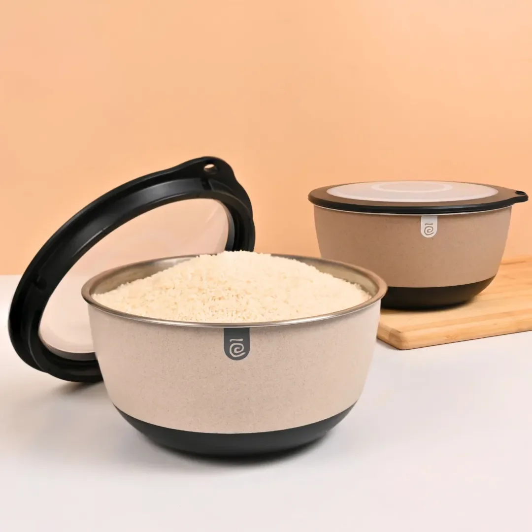 Brew Husk Rice Vault – Sustainable Storage with Everyday Charm