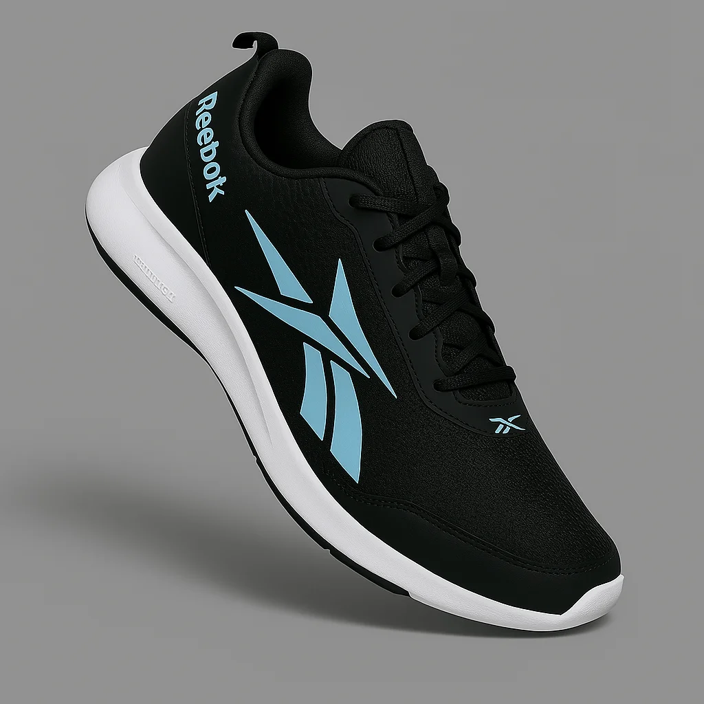 Reebok Pulse Runner: Blue & White HRX Edition Sneakers